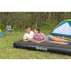Надувная кровать Bestway 6716S с электронасосом, 203 х 152 х 25 см. фото 14