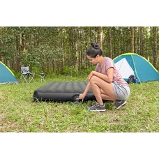 Надувная кровать Bestway 6716S с электронасосом, 203 х 152 х 25 см. фото 63