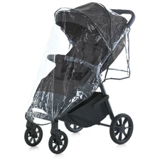 Прогулочная коляска El Camino Malta ME 1182 Black Onyx, регулируемая ручка, черная фото 14