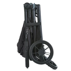 Прогулочная коляска El Camino Malta ME 1182 Black Onyx, регулируемая ручка, черная фото 20