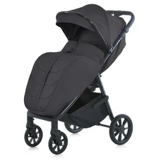 Прогулочная коляска El Camino Malta ME 1182 Black Onyx, регулируемая ручка, черная фото 21