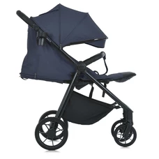 Прогулочная коляска El Camino Malta ME 1182 Captain Blue, регулируемая ручка, синяя фото 63