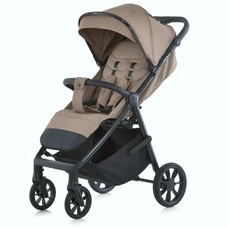 Прогулочная коляска El Camino Malta ME 1182 Coffee Beige, регулируемая ручка, бежевая