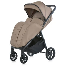 Прогулочная коляска El Camino Malta ME 1182 Coffee Beige, регулируемая ручка, бежевая фото 14