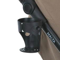 Прогулочная коляска El Camino Malta ME 1182 Coffee Beige, регулируемая ручка, бежевая фото 31