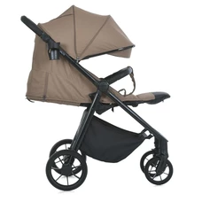 Прогулочная коляска El Camino Malta ME 1182 Coffee Beige, регулируемая ручка, бежевая фото 54