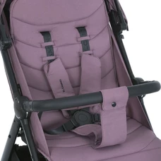 Прогулочная коляска El Camino Malta ME 1182 Frost Orchid, регулируемая ручка, розовая фото 71