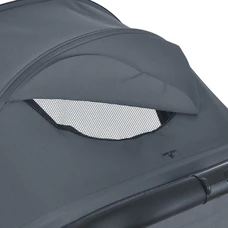 Прогулочная коляска El Camino Malta ME 1182 Iron Gray, регулируемая ручка, серая фото 16