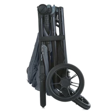 Прогулочная коляска El Camino Malta ME 1182 Iron Gray, регулируемая ручка, серая фото 20