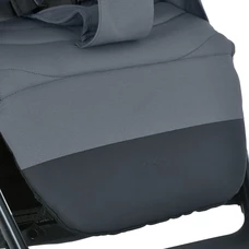 Прогулочная коляска El Camino Malta ME 1182 Iron Gray, регулируемая ручка, серая фото 86