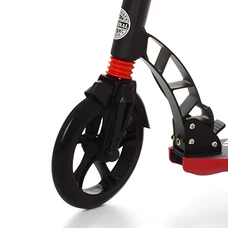 Самокат для взрослых SR 2-014-4-B черный, фара, амортизатор фото 37