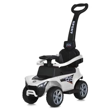 Детская каталка - толокар Bambi M 5764 EL-1 белая, родительская ручка
