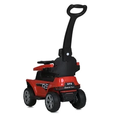 Детская каталка - толокар Bambi M 5764 EL-3 красная, родительская ручка фото 21