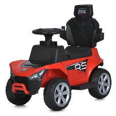 Детская каталка - толокар Bambi M 5764 EL-3 красная, родительская ручка фото 41