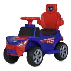 Детская каталка - толокар Bambi M 5764 EL-4-3 красно-синяя, родительская ручка фото 41