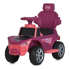 Каталка - толокар Bambi M 5764 EL-9 фиолетовая, родительская ручка фото 41