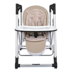 Стульчик-качели El Camino Debut ME 1102 Elegant Beige, пульт управления, бежевый фото 54