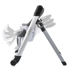 Стульчик-качели El Camino Debut ME 1102 Serious Gray, пульт управления, темно-серый фото 54