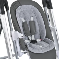 Стульчик-качели El Camino Debut ME 1102 Serious Gray, пульт управления, темно-серый фото 63