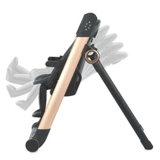 Стульчик-качели El Camino Debut ME 1102 Posh Black, пульт управления, черный фото 31