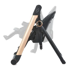 Стульчик-качели El Camino Debut ME 1102 Posh Black, пульт управления, черный фото 37