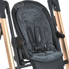 Стульчик-качели El Camino Debut ME 1102 Posh Black, пульт управления, черный фото 63