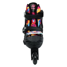 Детские ролики A 4157-L-B Prof1 раздвижные, размер 39-42, черные фото 21