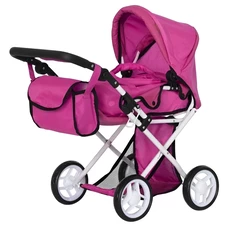 Коляска для куклы Carrello Unico 9346 Pink, фото 1