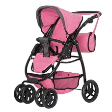 Коляска для куклы Carrello Avanti 9662 Pink, фото 1