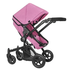 Коляска для куклы 2 в 1 Carrello Maestro 9651B Pink розовая, с сумочкой фото 21