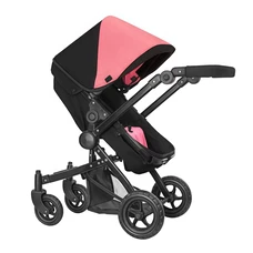 Коляска для куклы 2 в 1 Carrello Maestro 9651B Peach Pink пудровая, с сумочкой фото 14