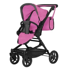 Коляска для куклы Carrello Magia 9636 Rose red, фото 2