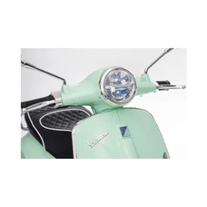 Детский мотоцикл M 6288 EL-15 скутер Vespa, бирюзовый, мягкое сиденье фото 31