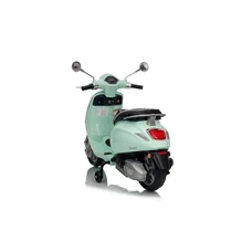 Детский мотоцикл M 6288 EL-15 скутер Vespa, бирюзовый, мягкое сиденье фото 71