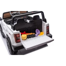 Двухместный детский электромобиль M 6290 EBLR-1 (24V) Chevrolet, 4 мотора, белый фото 11