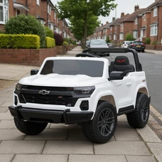 Двухместный детский электромобиль M 6290 EBLR-1 (24V) Chevrolet, 4 мотора, белый фото 37
