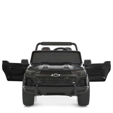 Двухместный детский электромобиль M 6290 EBLR-2 (24V) Chevrolet, 4 мотора, черный фото 86