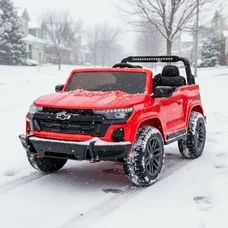 Двухместный детский электромобиль M 6290 EBLR-3 (24V) Chevrolet, 4 мотора, красный фото 37