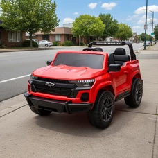 Двухместный детский электромобиль M 6290 EBLR-3 (24V) Chevrolet, 4 мотора, красный фото 41