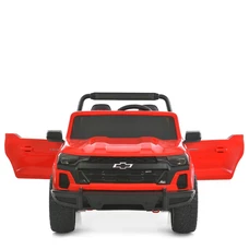 Двухместный детский электромобиль M 6290 EBLR-3 (24V) Chevrolet, 4 мотора, красный фото 54