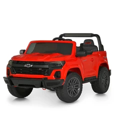 Двухместный детский электромобиль M 6290 EBLR-3 (24V) Chevrolet, 4 мотора, красный фото 86