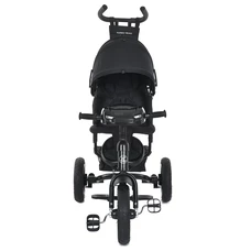 Трехколесный велосипед Turbo Trike MT 1006-1 с ручкой, свет, музыка, пульт, черный фото 14