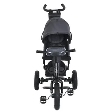 Трехколесный велосипед Turbo Trike MT 1006-2 с ручкой, свет, музыка, пульт, графитовый фото 14