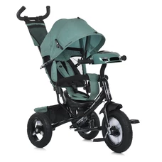 Трехколесный велосипед Turbo Trike MT 1006-3 с ручкой, свет, музыка, пульт, мятный