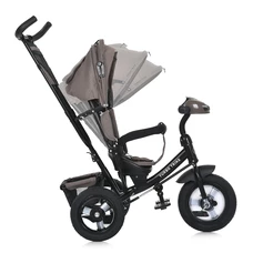 Трехколесный велосипед Turbo Trike MT 1006-5 с ручкой, свет, музыка, пульт, коричнево-серый фото 21