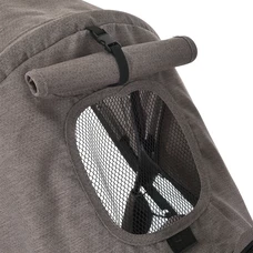 Трехколесный велосипед Turbo Trike MT 1006-5 с ручкой, свет, музыка, пульт, коричнево-серый фото 54