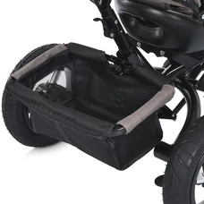 Трехколесный велосипед Turbo Trike MT 1006-5 с ручкой, свет, музыка, пульт, коричнево-серый фото 71