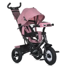Трехколесный велосипед Turbo Trike MT 1006-6 с ручкой, свет, музыка, пульт, розовый