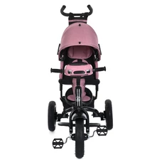 Трехколесный велосипед Turbo Trike MT 1006-6 с ручкой, свет, музыка, пульт, розовый фото 14
