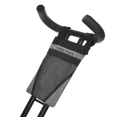 Велосипед с родительской ручкой Turbo Trike MT 1006-8, свет, музыка, пульт, светло-серый фото 31